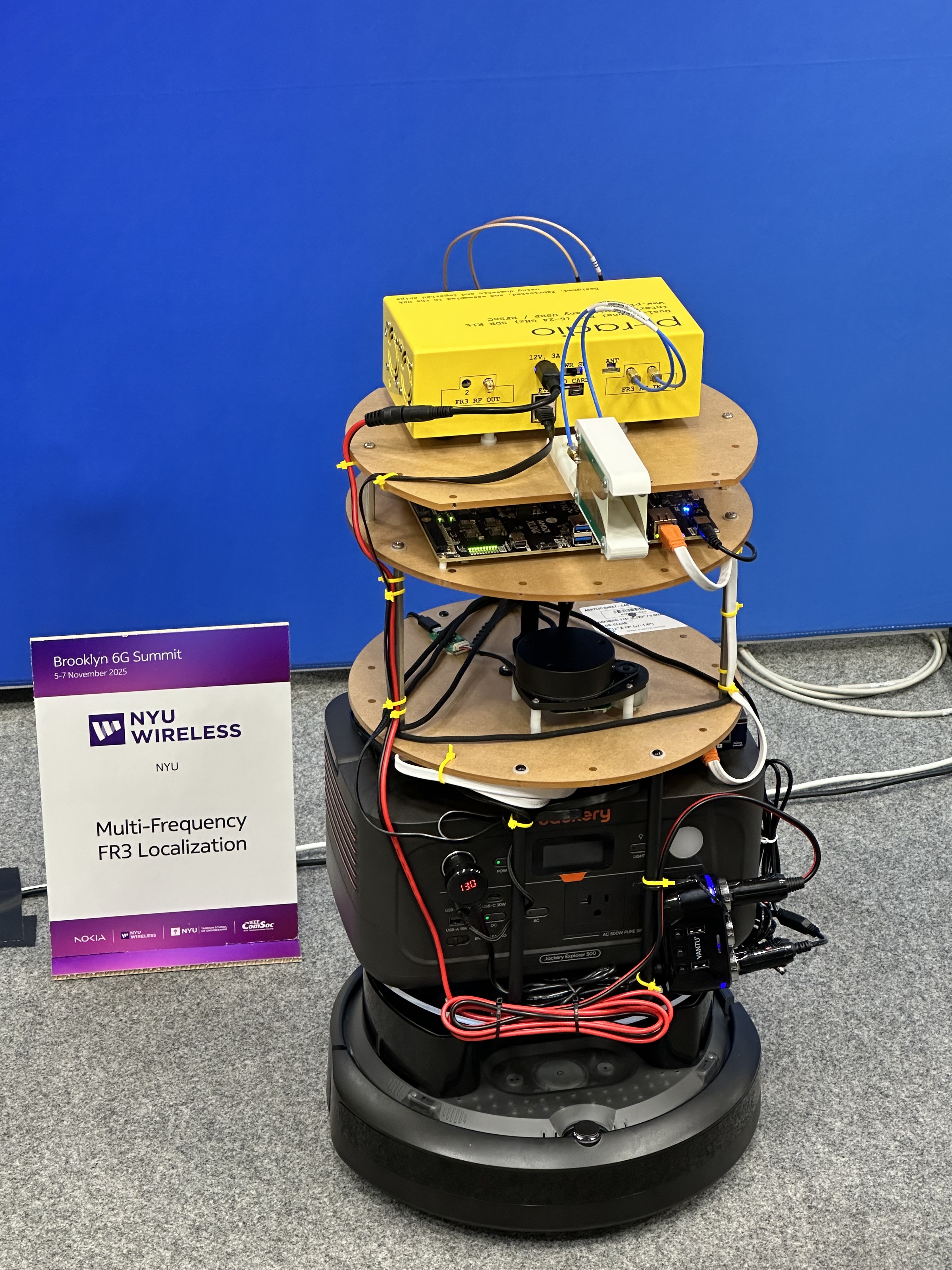 RF-enabled TurtleBot platform